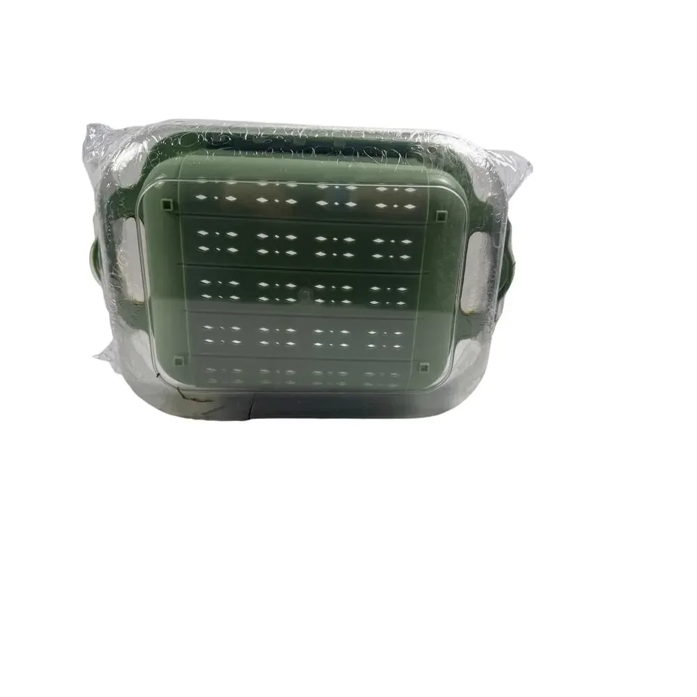 New 14x8.5x4 over the sink colander Green Fruit Kitchen